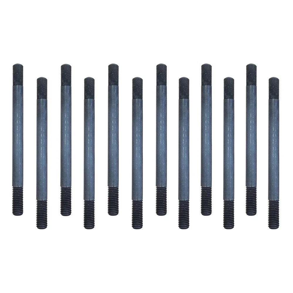 12 Engine Cylinder Head Studs for IH Farmall Super M M-TA MV MV-TA (Fits)