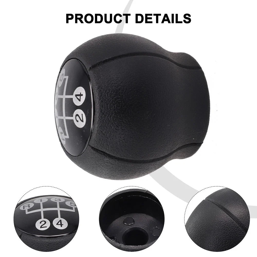Shift Knob Gear for 5 Speed Vehicles (1 Pack, 52mm x 50mm)