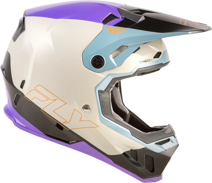 Fly Racing Formula CC Offroad Helmet for Large Size (Carbon Grey/Silver)