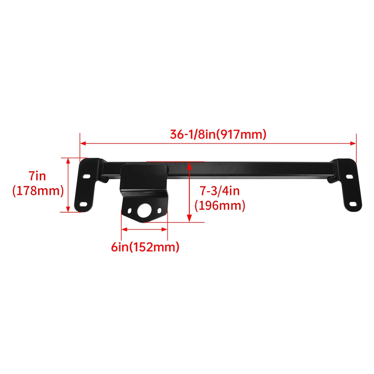 Steering Stabilizer Bar Brace Kit for Dodge Ram 2500 3500 (2009–2022)