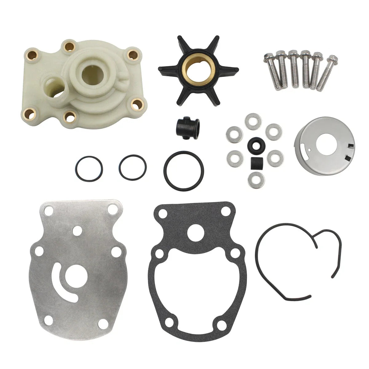 Water Pump Kit for Johnson Evinrude OMC 20 25 30 35 HP Outboard (1980–2005) 393630