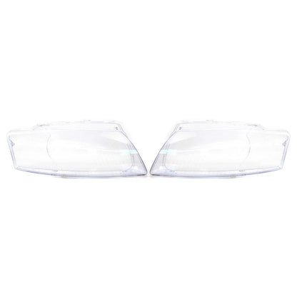 1 Pair Headlight Lens Cover for Audi A8 D3 (2005–2010)