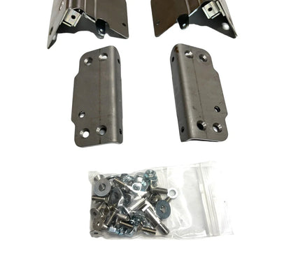 Bolt-In Door Latches Kit for 1947-1951 Chevy 3100 Truck (Shaved)