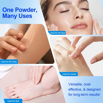 Hyaluronic Acid Powder for Face (Pack of 1) - Dual Molecular Weight 3.52 Fl Oz