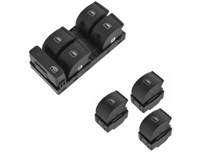 Set of 2 Window Switches for Audi A4 (2005–2008) 31423JNDR