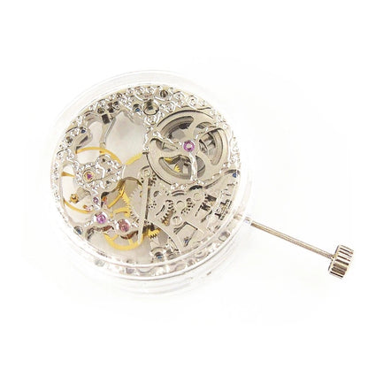 17 Jewels Hollow Manual Mechanical Watch Movement Small Seconds for ETA 6498