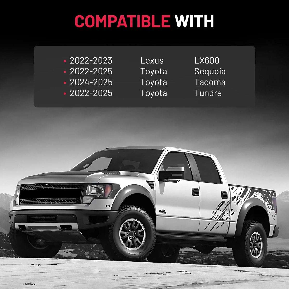 Hubcentric Wheel Spacers for Toyota Tundra 2022-2025 (1.5" 95.1mm)