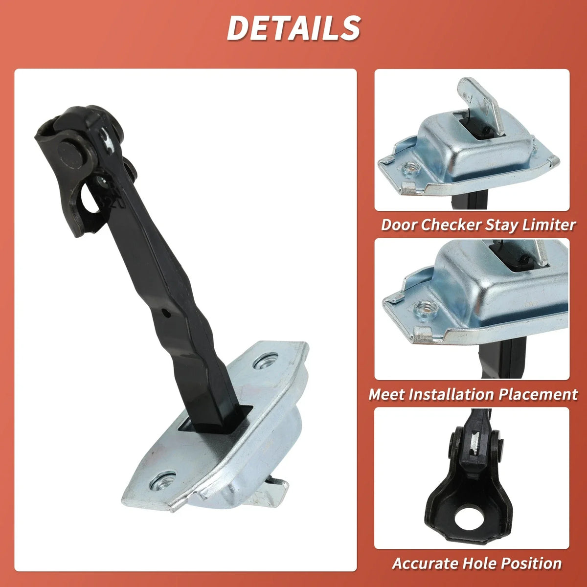 Front Door Check Strap for Toyota Corolla Sedan (2014–2019) No.6861002250