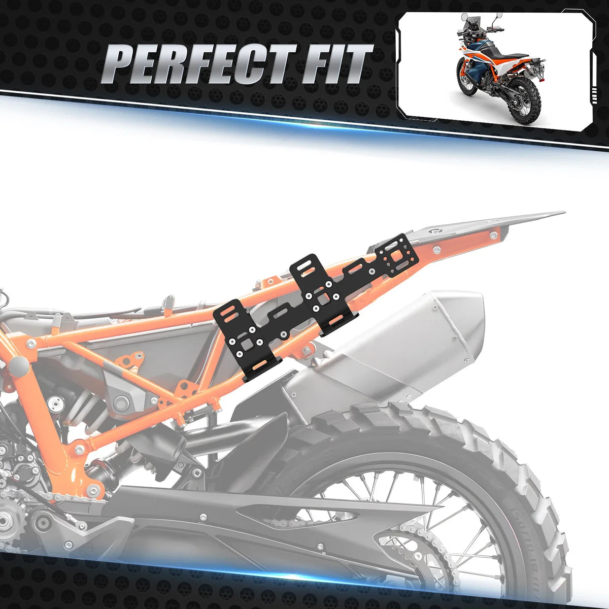 Luggage Rack Rails for KTM 790/890 Adventure (2019–2024)