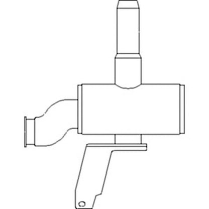 Muffler for Ford/New Holland 87704566