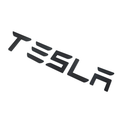 Emblems for Tesla Model 3 Y X S Matte Black Rear Nameplate