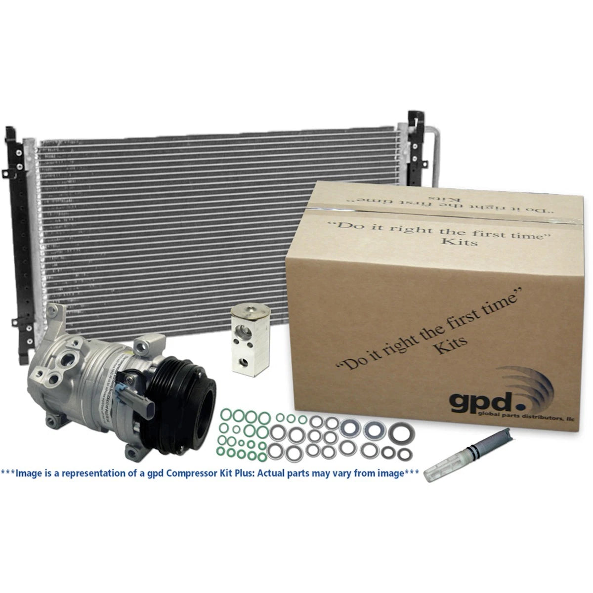 A/C Compressor with Clutch for GMC Yukon XL 1500 (2014) 9611252A, REPG191107