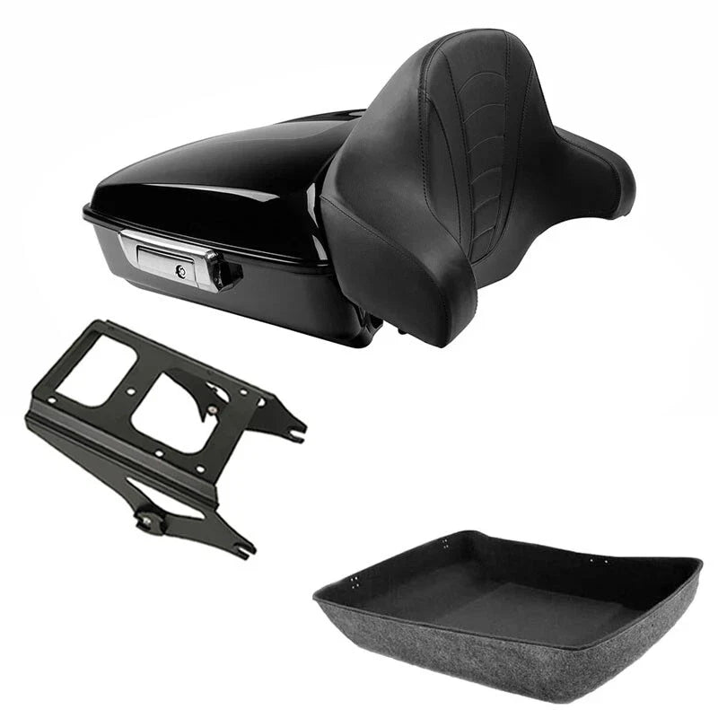 Chopped Trunk Pad Mount for Harley Touring Street Glide (2009–2013)