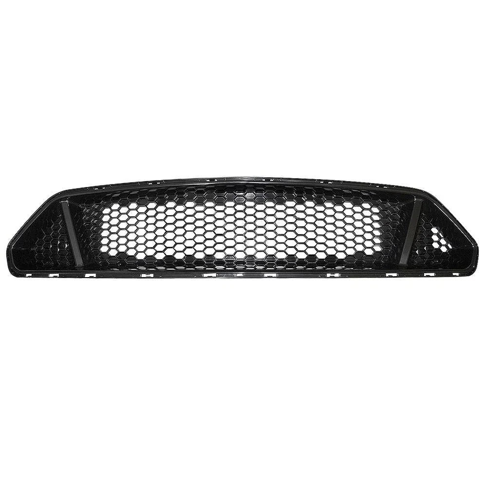 Front Upper Grille Mesh Grill Honeycomb Black ABS for Ford Mustang (2018–2021)