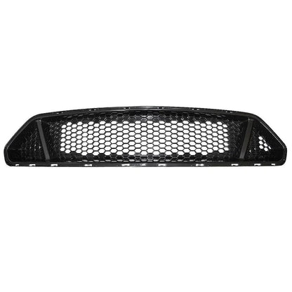 Front Upper Grille Mesh Grill Honeycomb Black ABS for Ford Mustang (2018–2021)