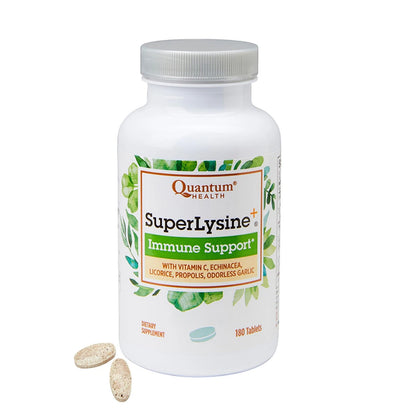 Quantum Health Super Lysine+ for Advanced 180 Count (Pack of 1)