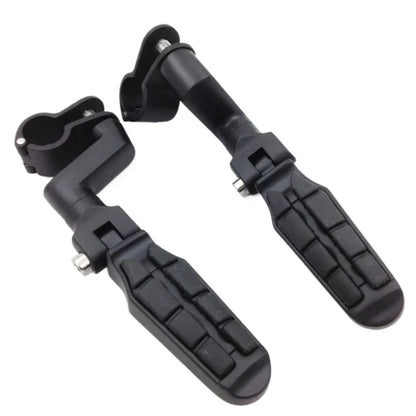 Front Foot Pegs and Mount Clamps for Harley Motorcycle (All Models)
