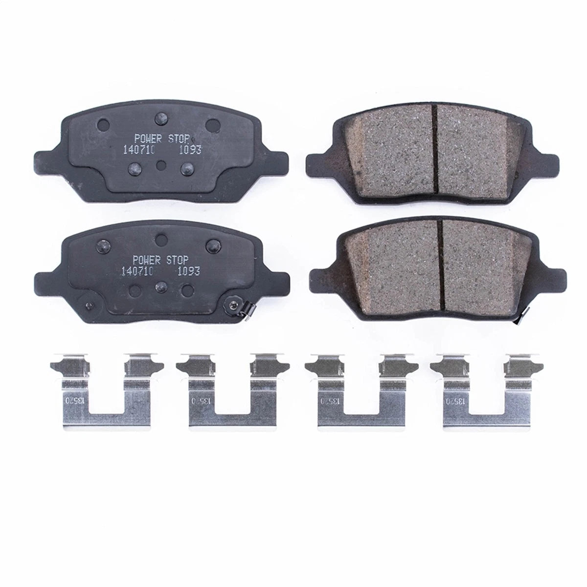2X Powerstop Brake Pad Set Rear for Chevy MV-1 VPG Uplander (2005–2017)