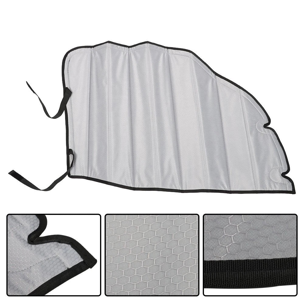 Set of 2 Insulated Blackout Front Door Window Covers for Mercedes-Benz VS30 (2007–2018)
