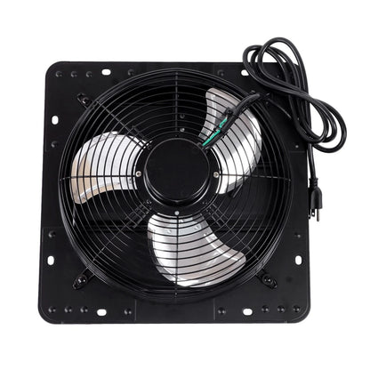 12'' Shutter Wall-Mount Attic Exhaust Fan High Speed 1600RPM (No Part Numbers)
