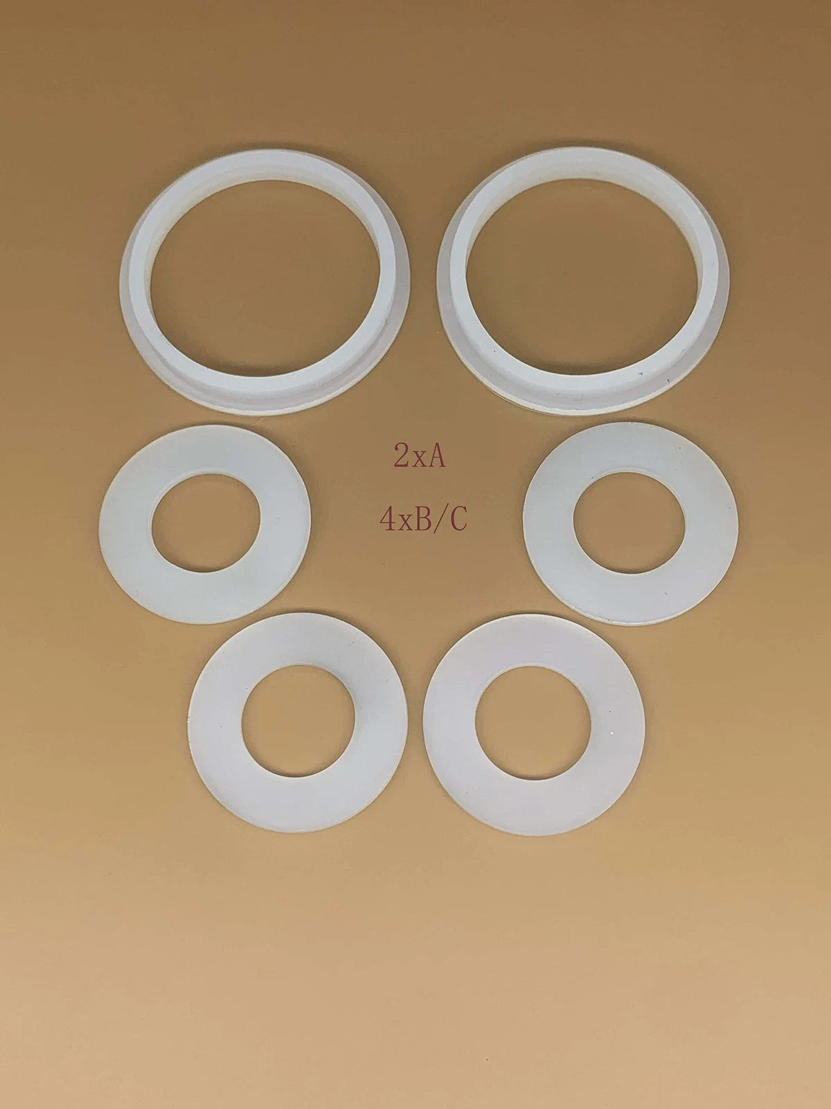 Set of 2 Connector Seals for Coleman Lay-Z-Spa A/B/C