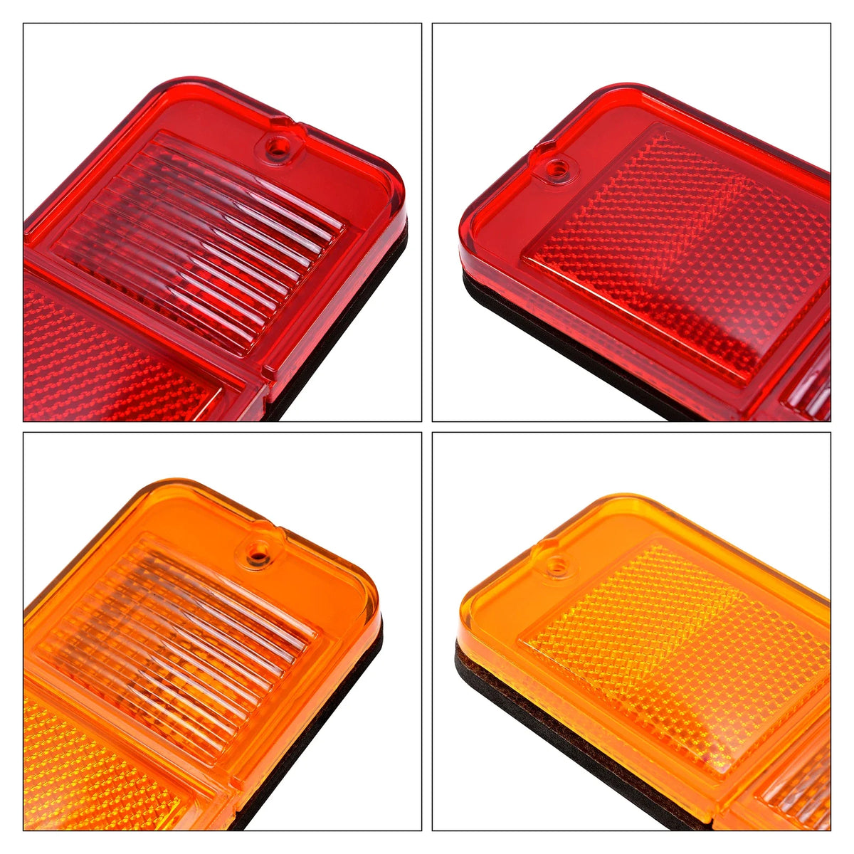 Set of 2 Side Marker Lights for Chevy GMC C/K Pickup Suburban (1968–1972)