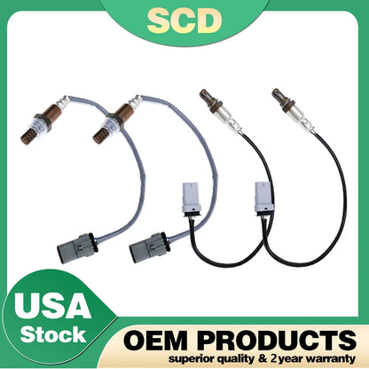 Set of 4 Oxygen O2 Sensors 234-4974 & 234-4940 for Chevy Silverado