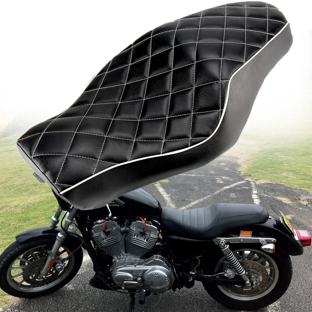 Two Up Rider & Driver Passenger Seat for Harley Sportster 883/1200 (2014–2023)