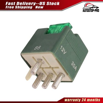 Engine Fuel Pump Relay 2X for Mercedes Benz 190D (1984–1989) 0015429619, V30710038