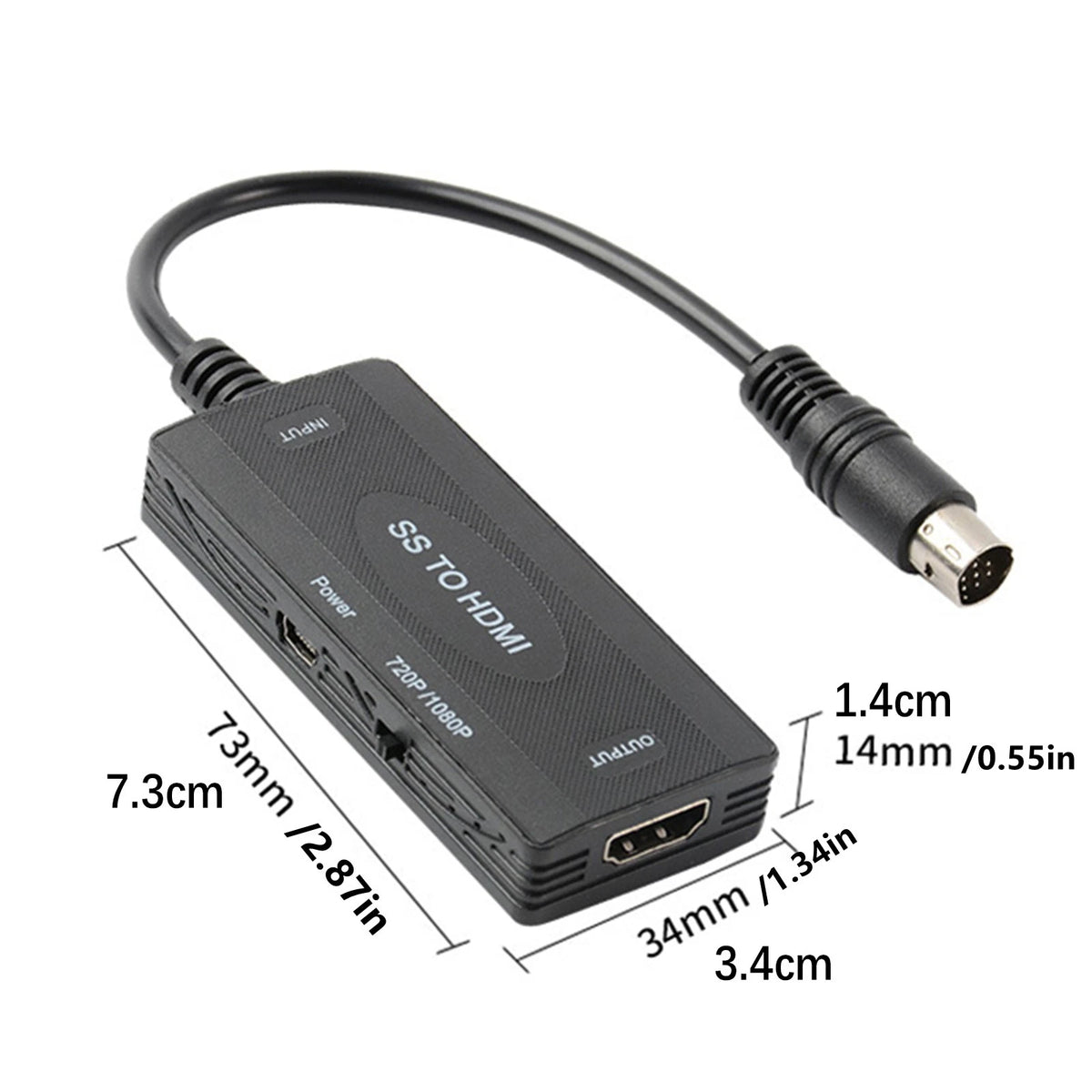 1080P SS to HD Converter for Sega Saturn (All Display Modes)