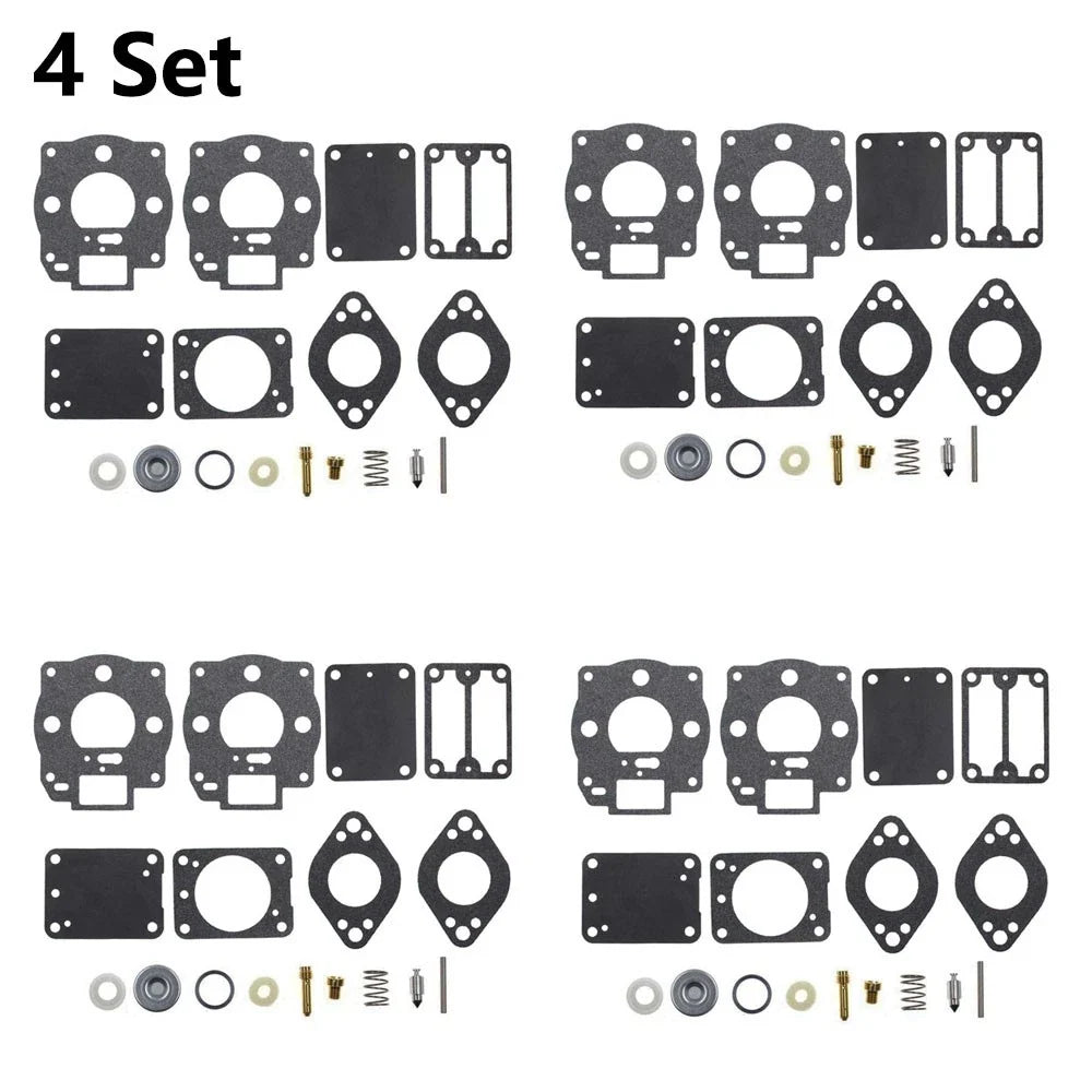 4X Carburetor Gasket Kit for B&S (693503, 422707, 422777, 42B707, 42D707)