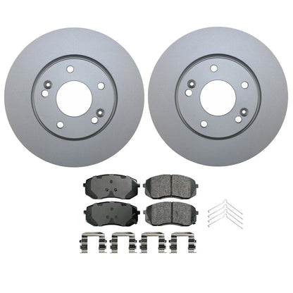 Front Brake Kit 280mm Disc Rotors & Akebono ProACT Pads for Kona Seltos (2020–2023)