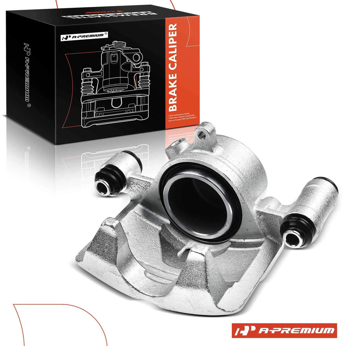 A-Premium Disc Brake Caliper Front Left for Toyota Pickup (1985–1992) 341450, 4775026040, 19-1031
