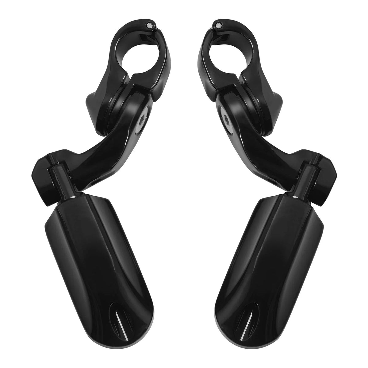 1-1/4" Highway Engine Guard Foot Pegs for Harley Touring Electra Glide