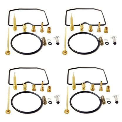 4X Carburetor Repair Kit for Kawasaki Prairie 300 KVF300 (1999–2002)