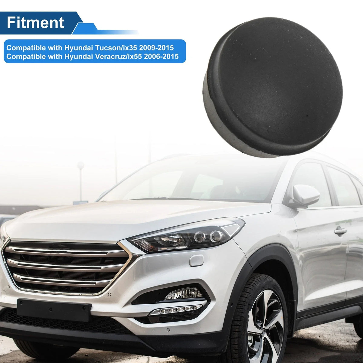 Front Windshield Wiper Arm Cover Cap for Hyundai Tucson/ix35 (2009–2015) No. 983803N050