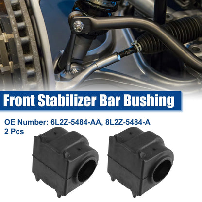 2Pcs Front Sway Bar Bushing 6L2Z-5484-AA for Ford Explorer (2006–2010)