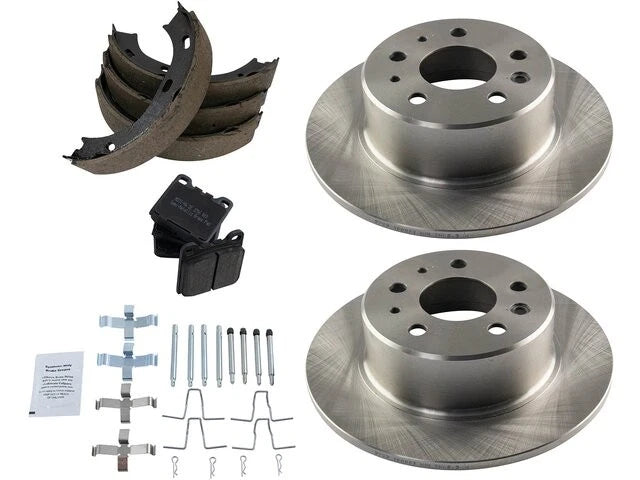 Brake Pad Rotor and Parking Brake Kit for Mercedes 560SEC (1986–1991) 55964RYTQ