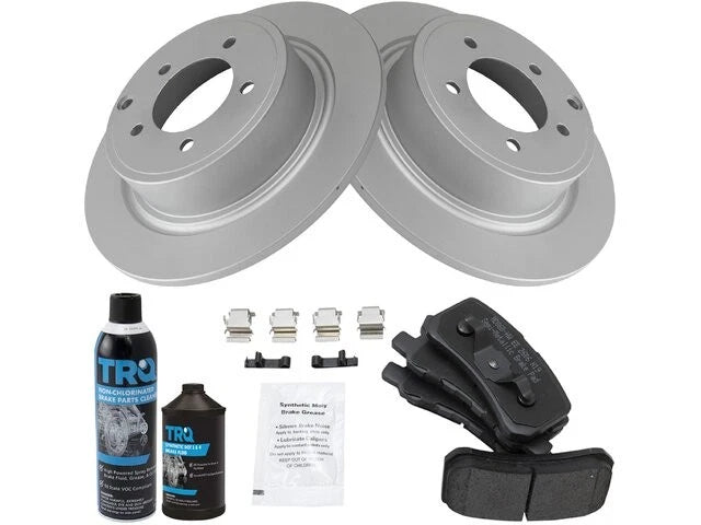 Brake Pad and Rotor Kit for Mitsubishi Lancer (2008–2016) 26891JVXC