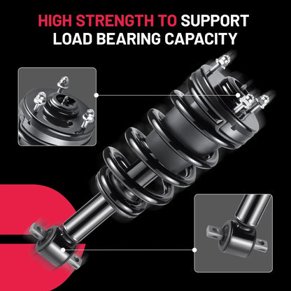 Front Struts Springs Pair for Chevrolet Silverado 1500 and GMC Sierra (2007–2013)