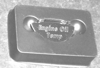 GG Gauge Emblem for Kenworth (68641) Engine Oil Temperature Stainless Steel