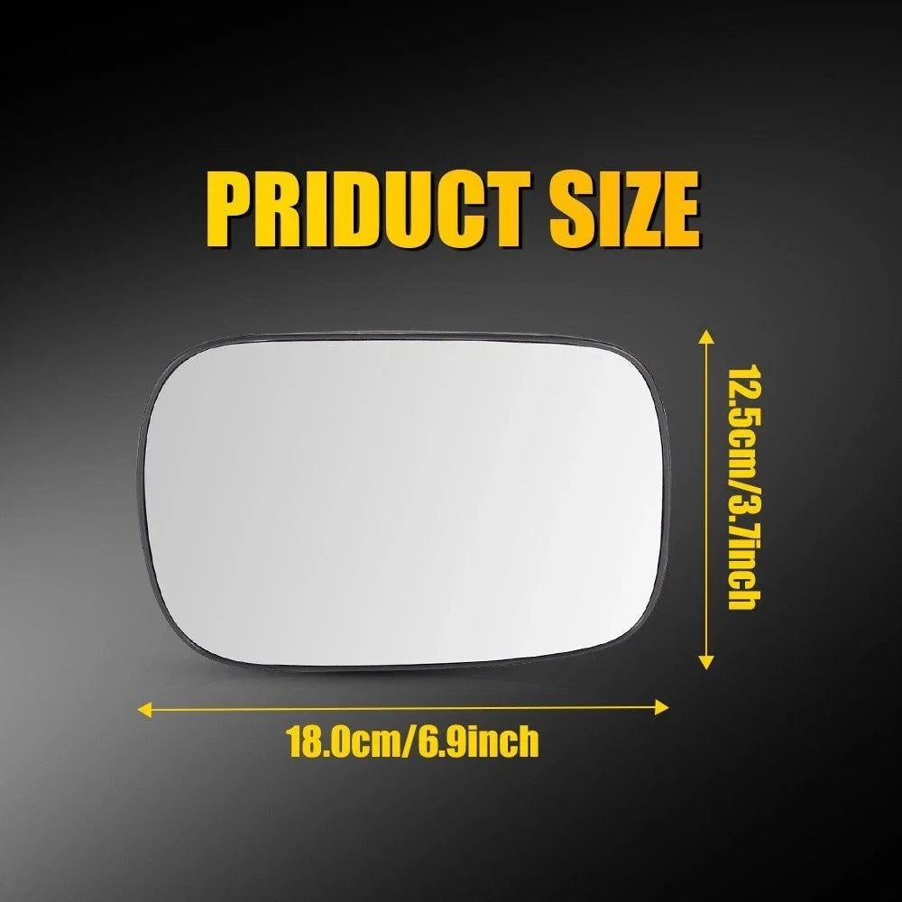Heated Right Mirror Glass w/ Backing Plate for Volvo XC90 XC70 (2003–2006)