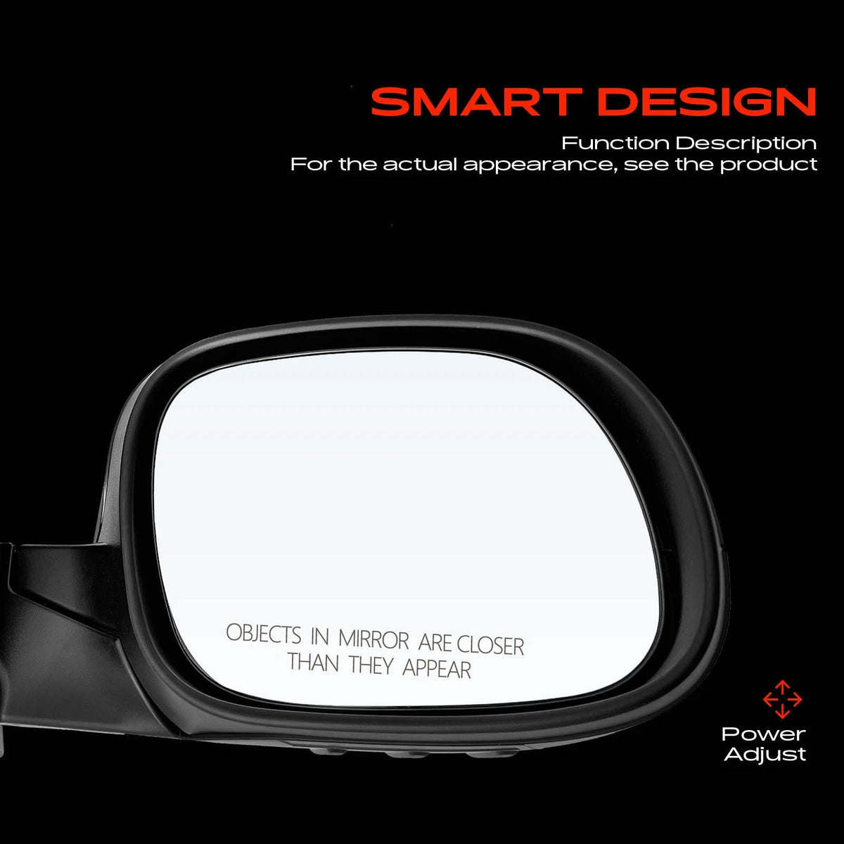 Driver Power Mirror for Honda Civic (2012–2015) - 76258TR3A01, 76251TR0A01ZD, HO1320261