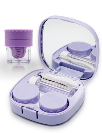 Contact Lens Case for Vastsoon (Travel Small, Sugar Purple)