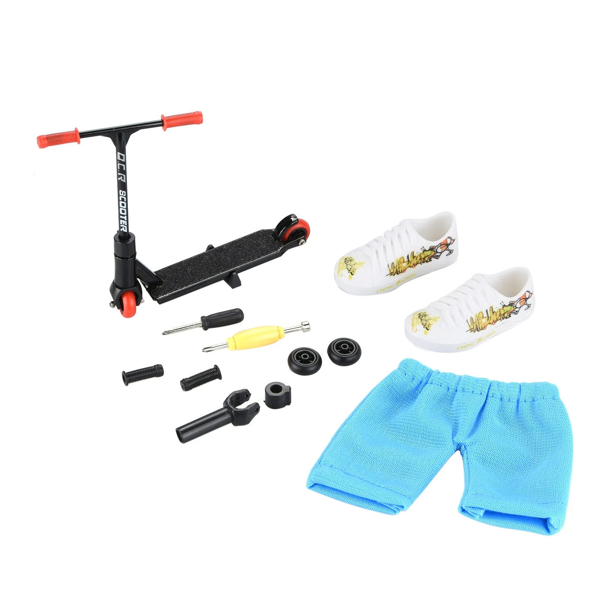 Mini Finger Toy Scooter Skateboard for Kids Gift