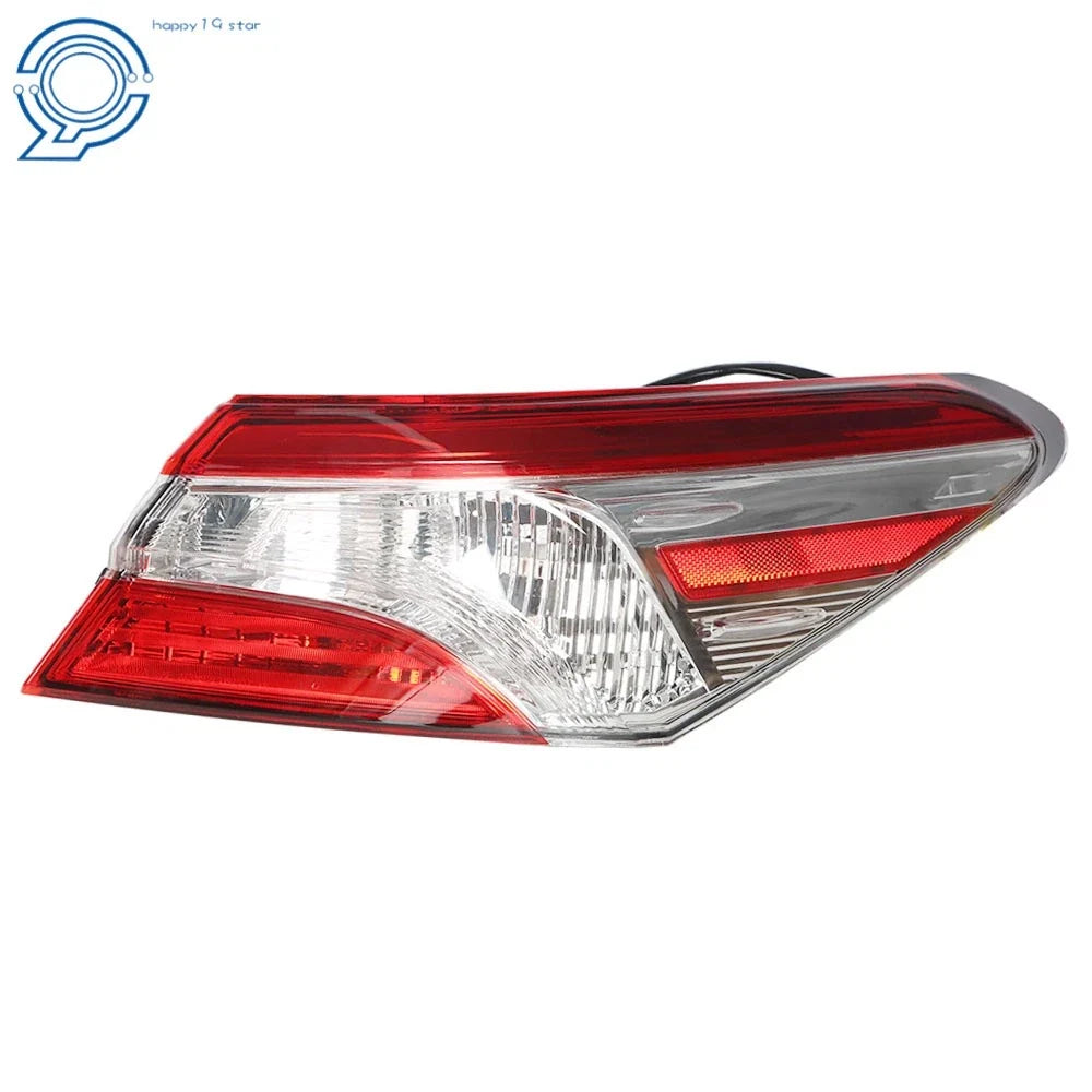 Set of 2 Chrome Tail Lights for Toyota Camry (2018–2020)