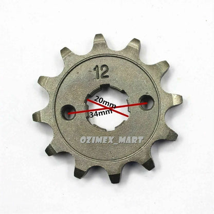 12 Tooth Front Sprocket for 250CC Dirt Bike (530)