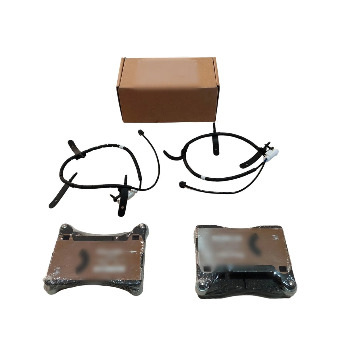 Set of 2 Brake Pads & Sensor for Aston Martin DB11 (HY53-2C562-BC, HY53-2D009-AC)