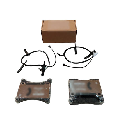 Set of 2 Brake Pads & Sensor for Aston Martin DB11 (HY53-2C562-BC, HY53-2D009-AC)
