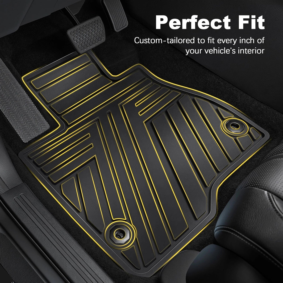 AllWeather HeavyDuty Floor Mats for Honda CRV (2023–2026)